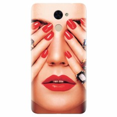 Husa silicon pentru Huawei Nova Lite Plus, Rings On All Fingers foto