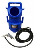 Masina de sablat pneumatica 10L, KP4259, profesionala. Sablator mobil cu compresor, ideal curatare rugina, vopsea. Duza 5mm