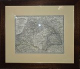 Harta veche, Ungaria, Transilvania, Croatia, Galizia si Bucovina, 1897