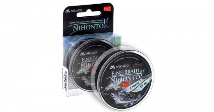 Fir Textil Mikado Nihonto Fine Braid Black 0.06 15m