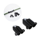 Conectori pentru araci cu diametrul de 11 mm, tip V, reutilizabili, set 2 bucati