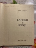 Emil Cioran, Lacrimi și sfinți (copie xerox copertată după ediția Ioan Cușa - Paris)