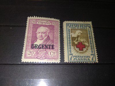 TIMBRE SPANIA 1930 foto
