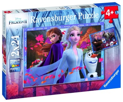 Puzzle Frozen II, 2X24 Piese foto