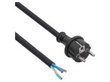 Cablu; H05RR-F; 3x1,5mm2; CEE 7/7 (E/F) mufă,cabluri; gumă; 1,8m