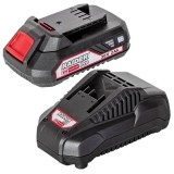 Raider RDP-R20 - Set 1 acumulator si incarcator Li-Ion 20 V 2 Ah