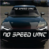 Parasolar No Speed Limit &ndash; Stickere Auto