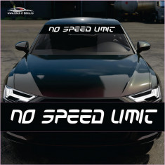 Parasolar No Speed Limit – Stickere Auto