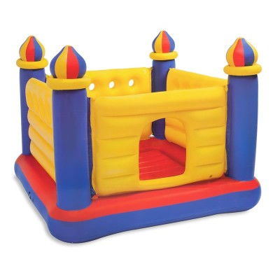 Castel gonflabil Intex, 175 x 175 x 135 cm, podea moale, kit reparare inclus foto