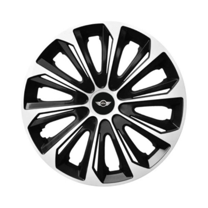 Set 4 capace roti Extra strong silver R16 Compatibil Cu Mini Cooper