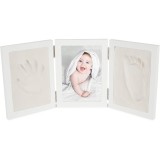 Bieco Impression Set with Picture Frame set de mulaj pentru amprentele bebelușului 44 x 19 x 1 cm