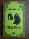 Honore de Balzac - Memoriile a doua tinere casatorite