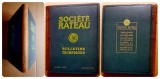 G759-I-Raritate-Album Tehnic vechi 1928 SOCIETE RATEAU-Turbine Vapoare-Auxiliare Marine-Instalatii industriale-Compresoare-Suflante-Pompe Ventilatoare