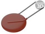 Varistor THT 660VAC 1,02kV 6,5kA
