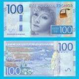 Suedia (p#71) 100 Kronor 2016 UNC &#039;Garbo&#039; serie: C080149870
