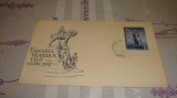 Plic Expozitia filatelica Cluj 1957