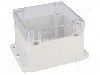 Carcasa policarbonat, 120mmx120mmx90mm, IP65, GAINTA - G279CMF