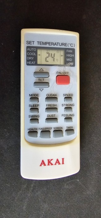 TELECOMANDA AKAI - YKR-H/002E PENTRU AER CONDITIONAT .