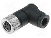 Conector M8, 4 pini, clasa etanseitate {{Clasa etan&amp;#351;eitate}}, LUMBERG AUTOMATION - 69543 RKMCW 4
