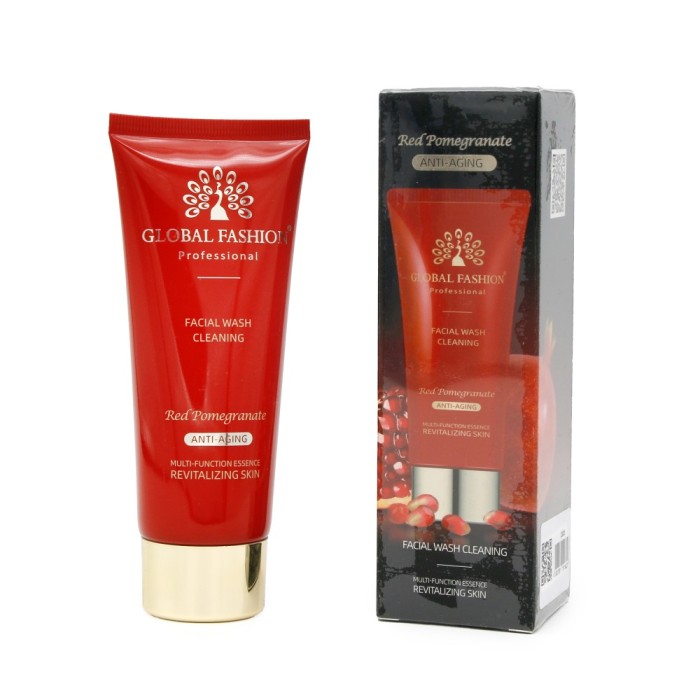 Spuma de curatare a fetei pentru prospetime, hidrateaza, impotriva Acneei si Eruptilor Cutanate, 100 gr, Red Pomegranate ANTI-AGING