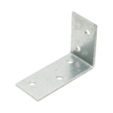 Vinclu de imbinare zincat 40x60x25 mm, grosime 2 mm, unghi 90&deg;