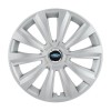Set 4 Capace Roti, potrivite jantelor de R16, pentru Ford, model delta cromat, Autohelix MSA