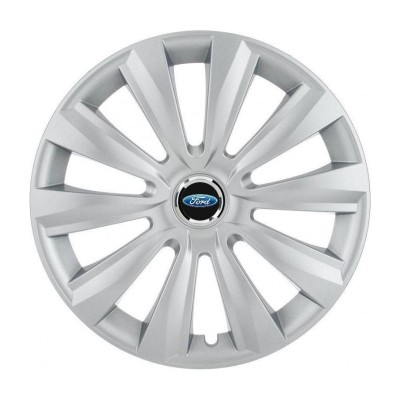 Set 4 Capace Roti, potrivite jantelor de R16, pentru Ford, model delta cromat foto
