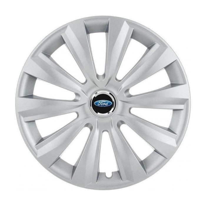 Set 4 Capace Roti, potrivite jantelor de R16, pentru Ford, model delta cromat
