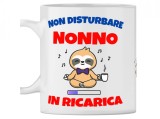Cumpara ieftin Cana cadou pentru ziua de nastere a bunicului, text in Italiana, ceramica, 350 ml - RESIGILAT
