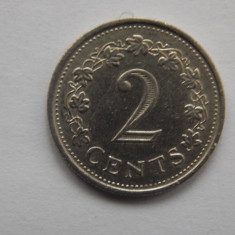 2 CENTS 1976 MALTA