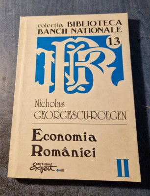 Economia Romaniei Nicholas Georgescu Roegen foto