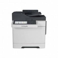 Multifunctionala second hand laser color Lexmark CX510DE, Toner Low foto