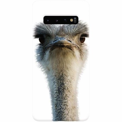 Husa silicon pentru Samsung Galaxy S10 Plus, Emu foto