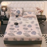 Cumpara ieftin Husa de pat cocolino cu elastic + 2 fete de perne pentru pat dublu -JO930