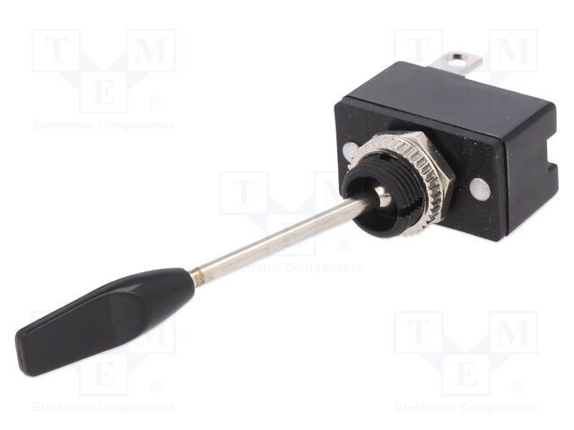 Comutator basculant SCI Poz: 2 SPST OFF-(ON) 10A/12VDC R13-96