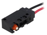 Micro&icirc;ntrerupător OMRON SNAP ACTION 0,1A SPST-NC 125VAC/30VDC