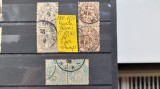1900-1924 Franta Blanc Y.T.107,110,111 3 per.-stamp., Nestampilat