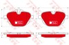 Set placute frana,frana disc BMW X4 (F26) (2014 - 2016) TRW GDB1840DTE