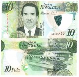 Botswana 10 Pula 2018 P-35 Polimer UNC