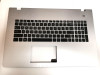 Carcasa superioara cu tastatura palmrest Laptop, Asus, N76, N76V, N76VB, N76VJ, N76VM, N76VZ, N76Y, layout TA