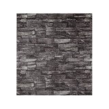 Autocolant de perete, Design de piatra, Gri, 70x77 cm, ATU-087492