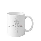 Cana din ceramica haioasa, Cea mai buna Sora, 330 ml, alba