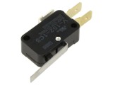 Micro&icirc;ntrerupător SNAP ACTION SPDT, 15A/250VAC, cu manetă