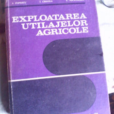 Exploatarea Utilajelor Agricole