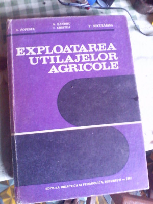 Exploatarea Utilajelor Agricole foto