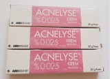 ACNELYSE Tretin 0.025%, 20 grame, crema riduri acnee vergeturi retinol melasma
