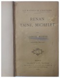 RENAN TAINE MICHELET de GABRIEL MONOD, 1894