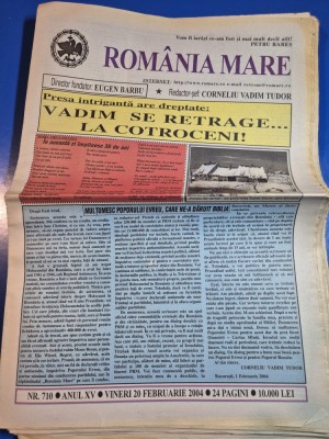 ziarul romania mare 20 februarie 2004 - redactor sef corneliu vadim tudor foto