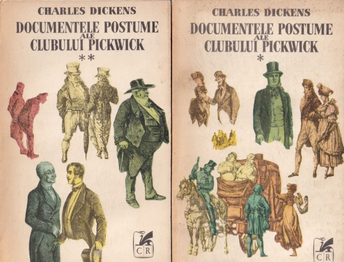Charles Dickens - Documentele postume ale clubului Pickwick, 2 volume