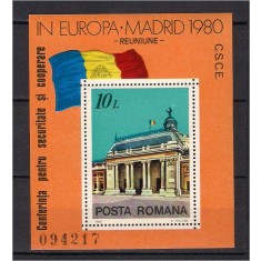 1980 - Conf. pt securitate si cooperare, colita neuzata